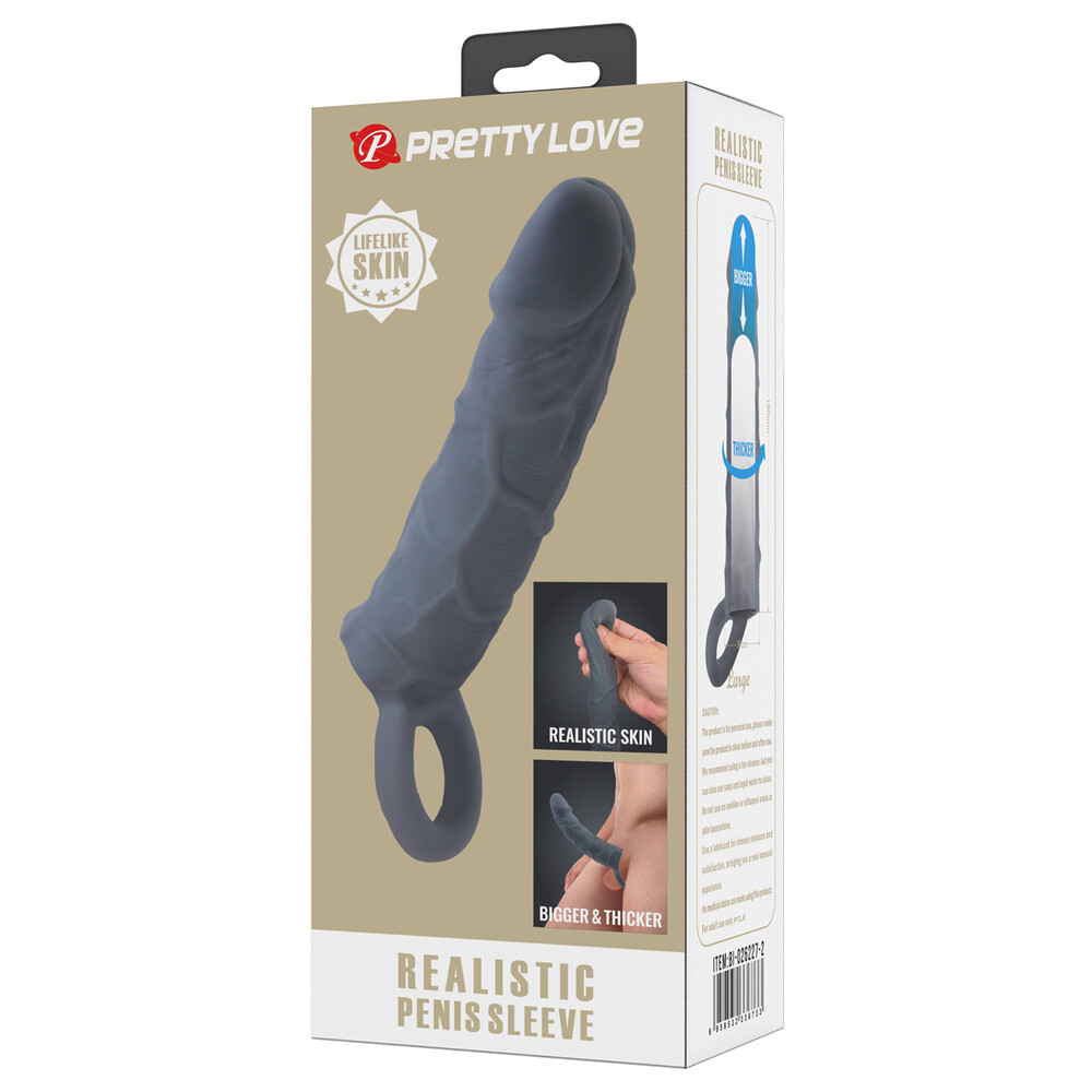 Guaina e Prolunga Pene Large 18 cm - immagine 11