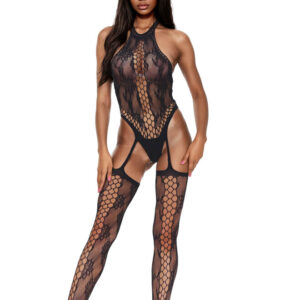 Tuta Sexy Black Selena S/L